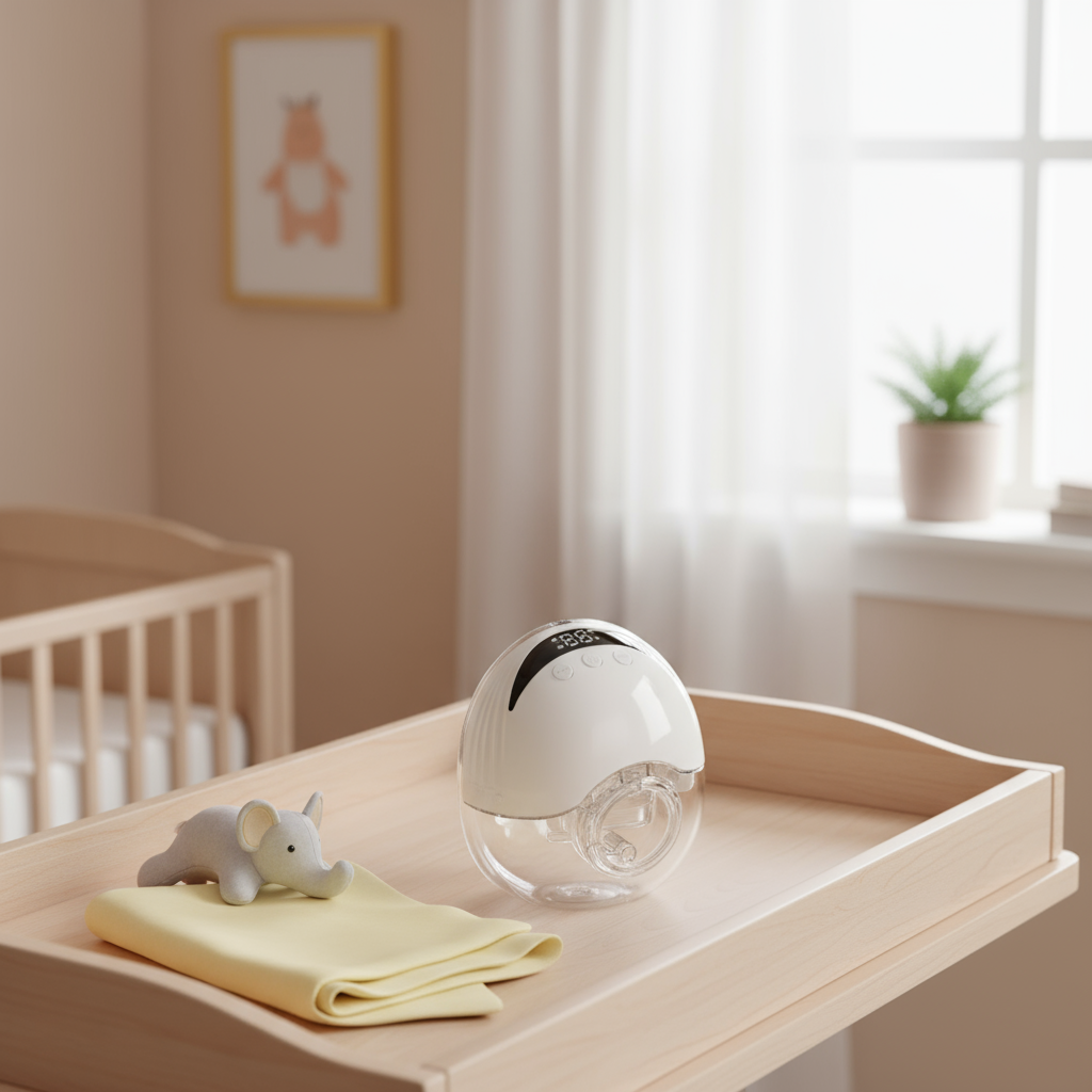 wearable breast pump